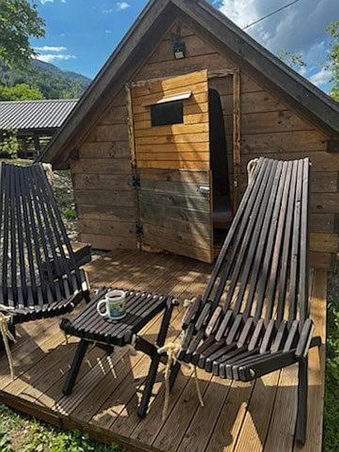 Krampez Hotel Kobarid Kültér fotó